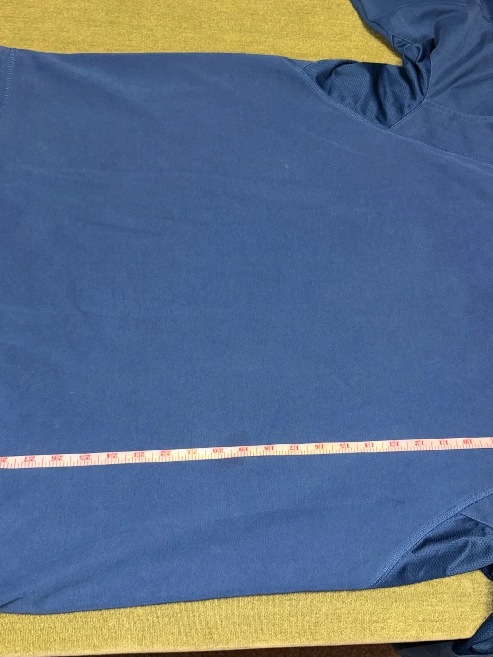 Adidas TS Quarter Zip Pullover Mens Size 2XL Blue Golf Athletic Sweatshirt